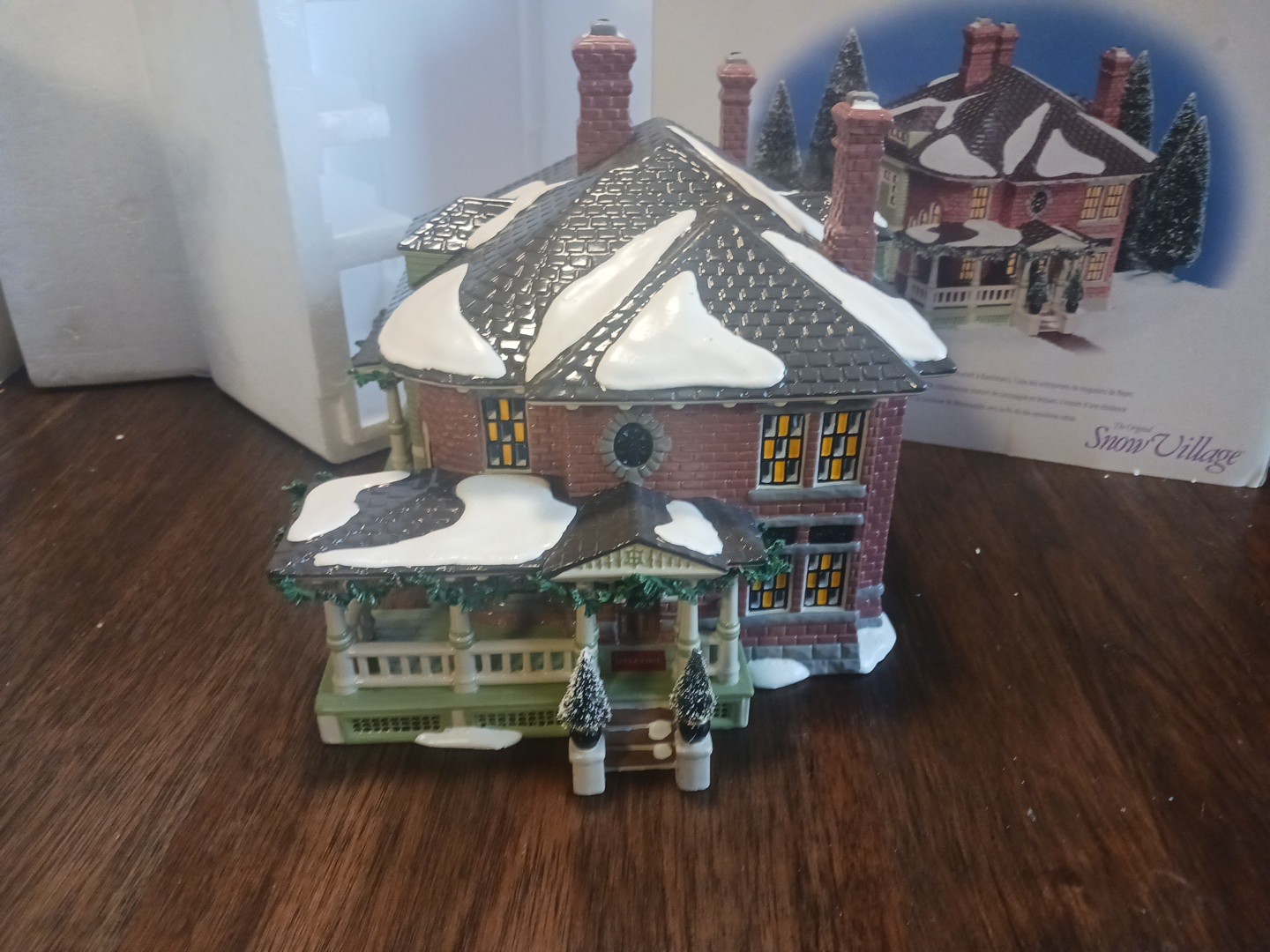 1999 Department 56 Bachman\'s Snow Village Original Homestead, 1885 #56.02255