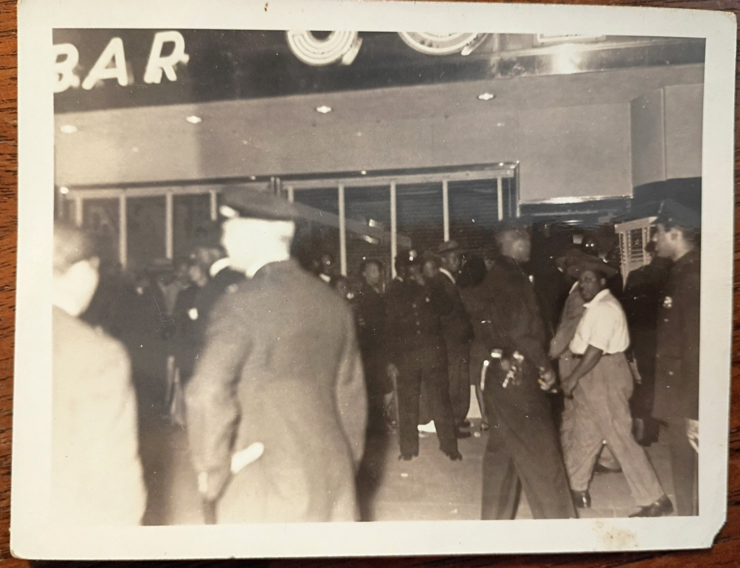 Rare 1946 Joe Louis Restaurant & Bar Harlem ~ Grand Opening Snapshot Photo