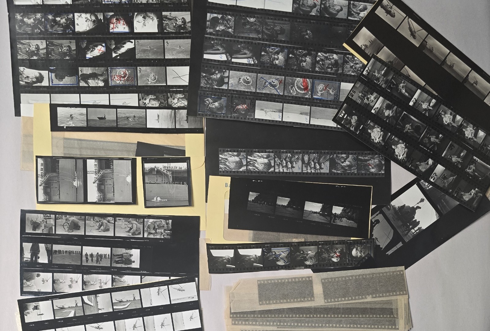 Apollo 10 Recovery Original Negatives Lot 235 NASA Navy 1969 Kodak Safet G2U