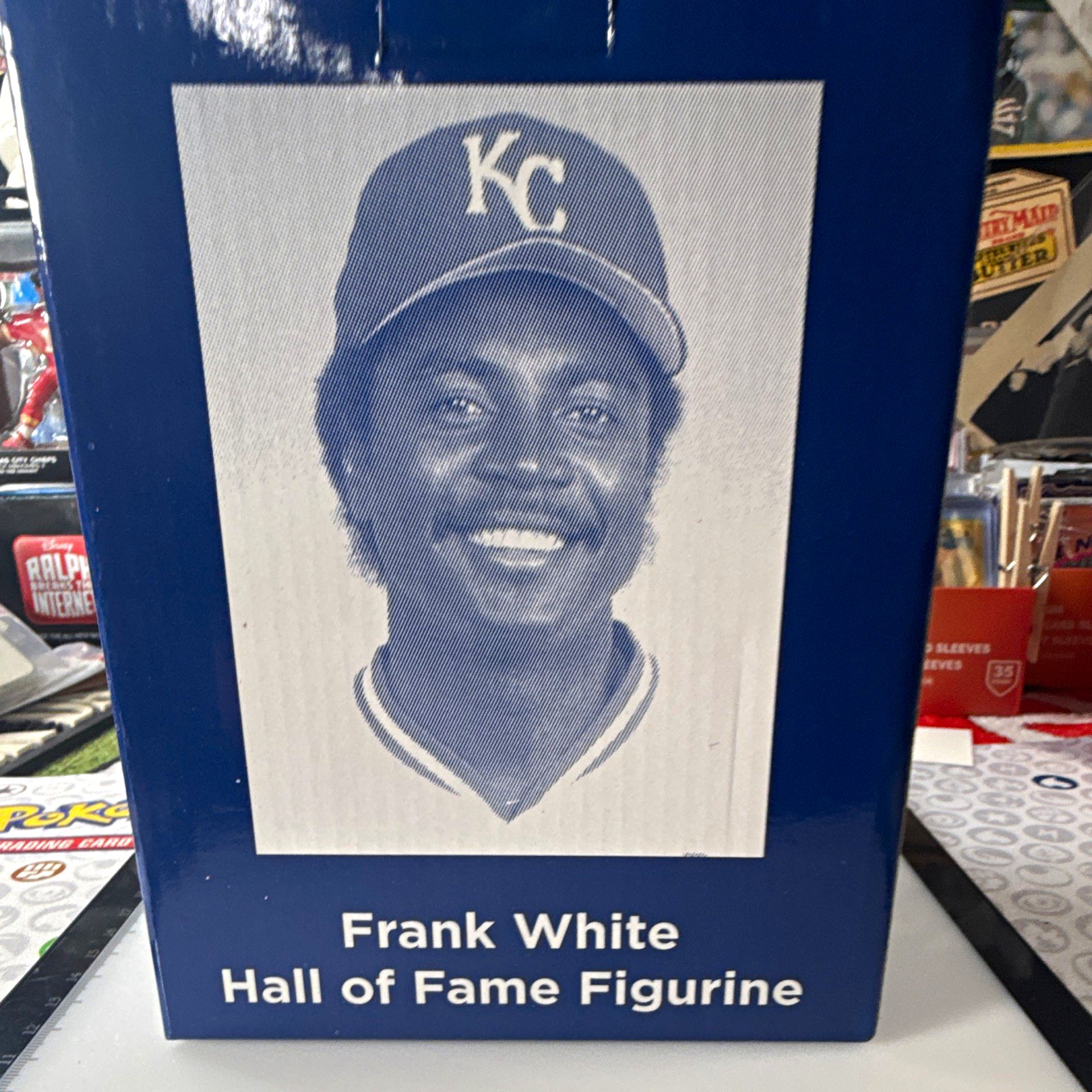 Right Brain Promo Marketing Frank White Royals Hall of Fame Figurine #20
