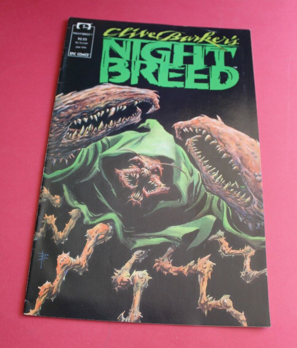 Clive Barkers's Night Breed 7 Comic Book Graphic Novel Paperback Jan 1991