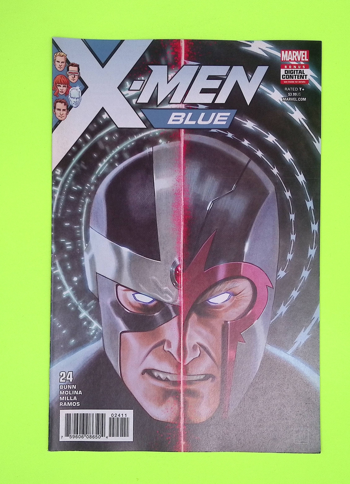 X-Men Blue #24 2018 Marvel Comics 8.0 Comic Book G47-107