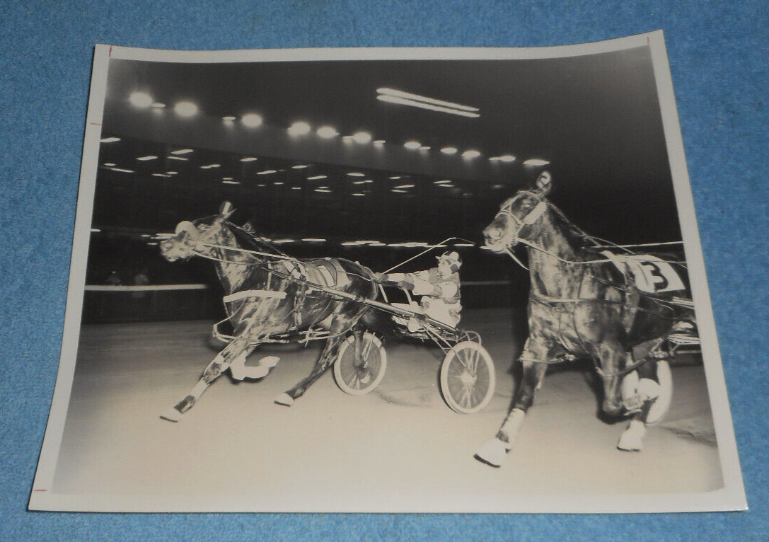 March 1974 Harness Racing Press Photo Horse \
