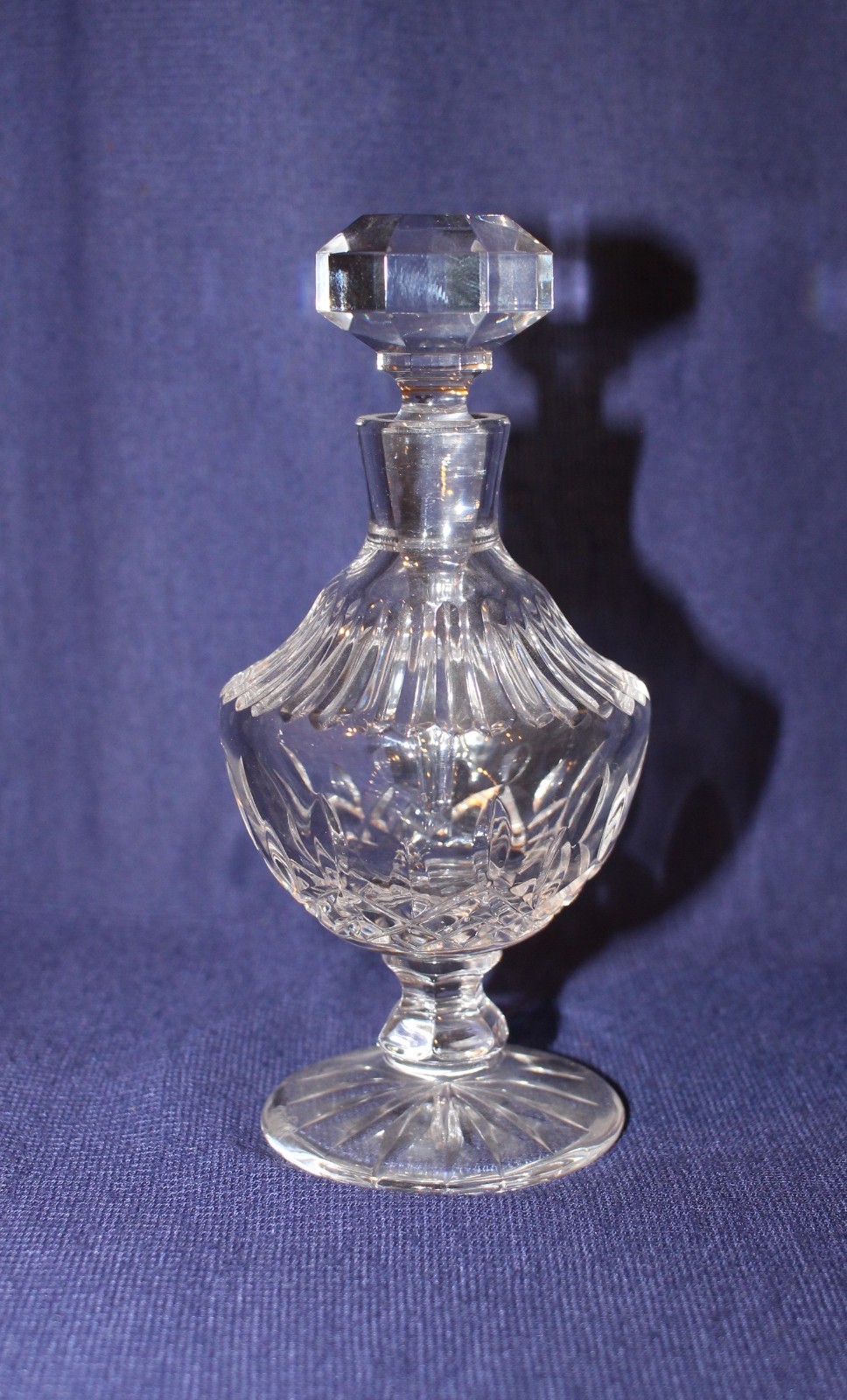 Vintage Waterford Lismore Clear Crystal Clarion Vase 6\