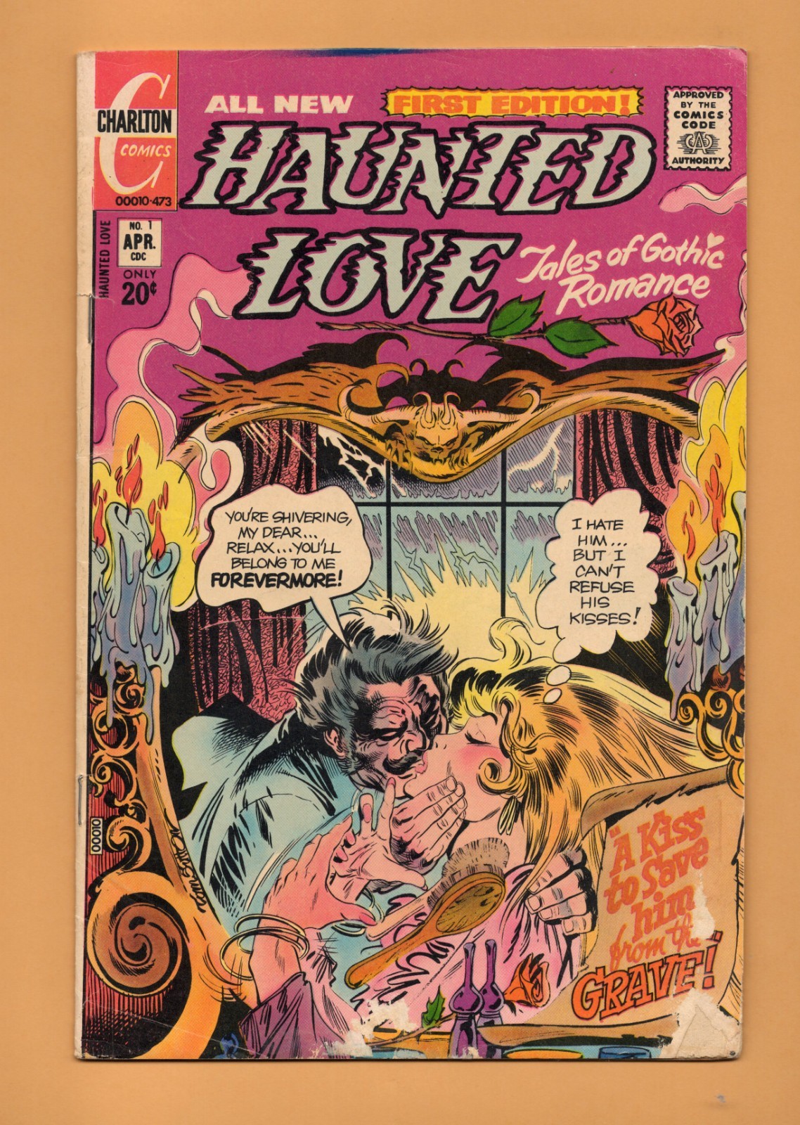 HAUNTED LOVE  # 1    3.0    GOOD / VERY GOOD     TOM PALMER ART
