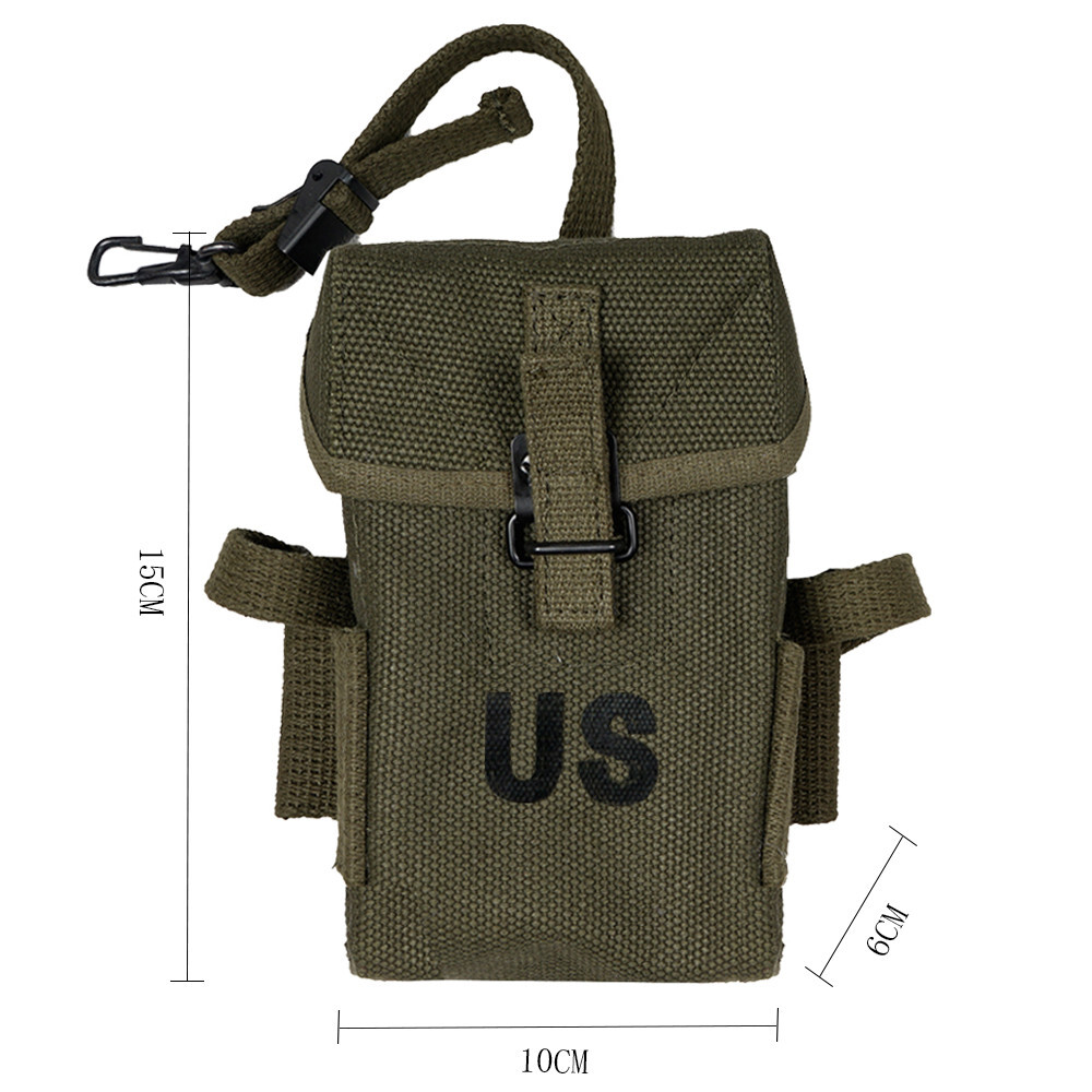 M1956 LONG POUCH AMERICAN HARD PURSE WW2 US ARMY VIETNAM UNIVERSAL AMMO PACK