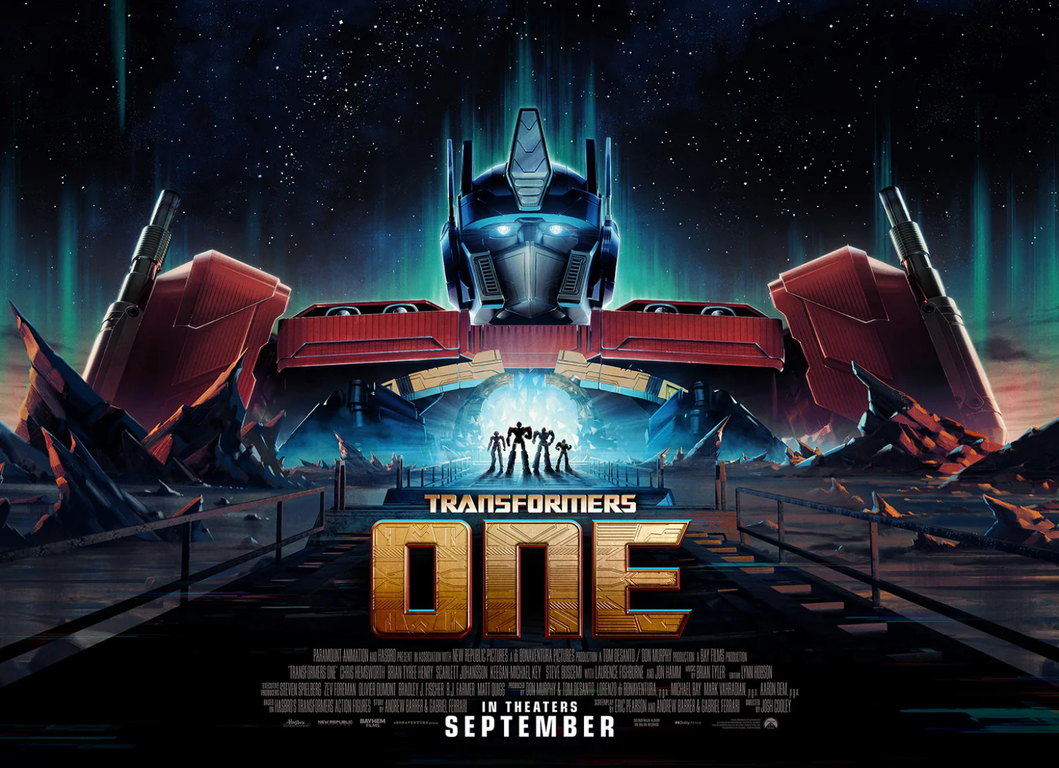 Matt Ferguson Transformers One QUAD  40x30 Sold Out Mondo