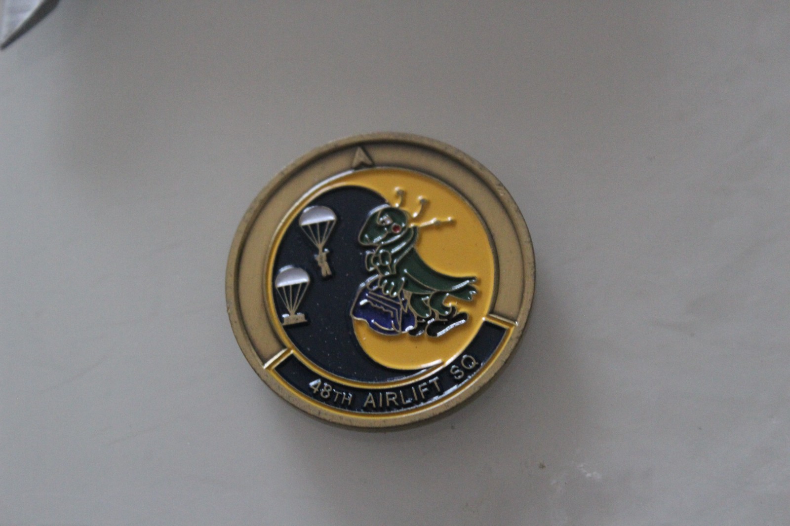 USAF Air Force 48th Airlift SQ Challenge Coin