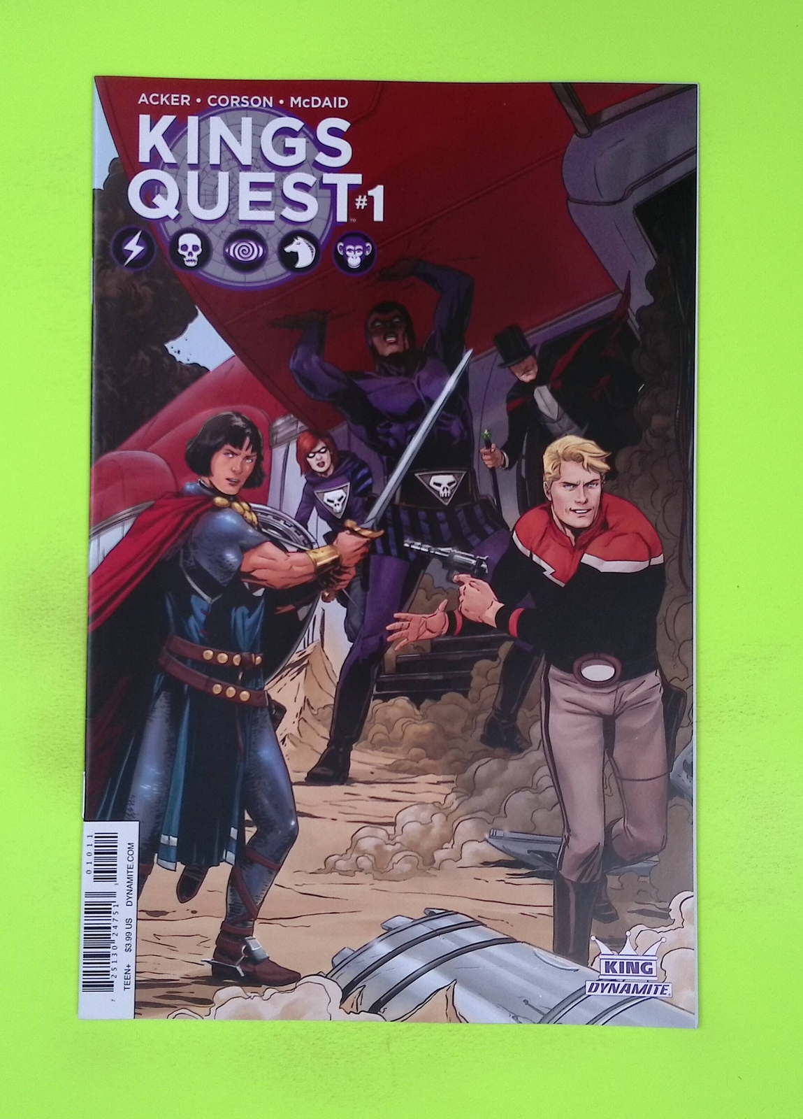 Kings Quest #1 Dynamite Entertainment 8.0 Comic Book A92-234