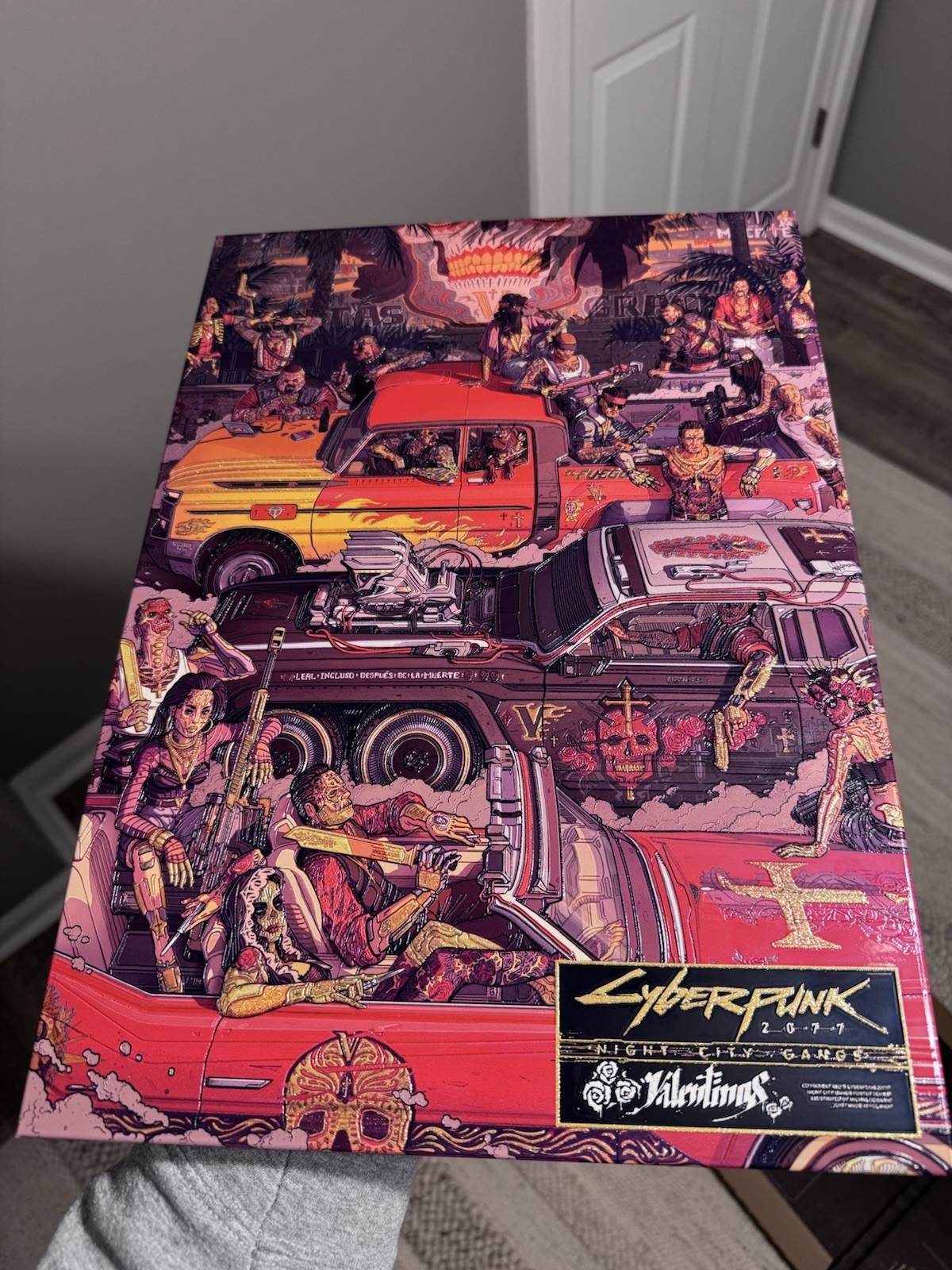 Cyberpunk 2077 Displate Limited Edition Metal Poster