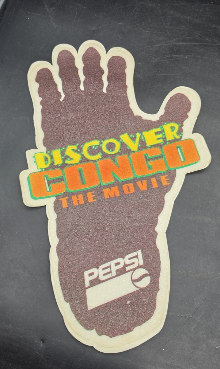 Pepsi  Promotional Floor Sticker Tread Congo Movie 