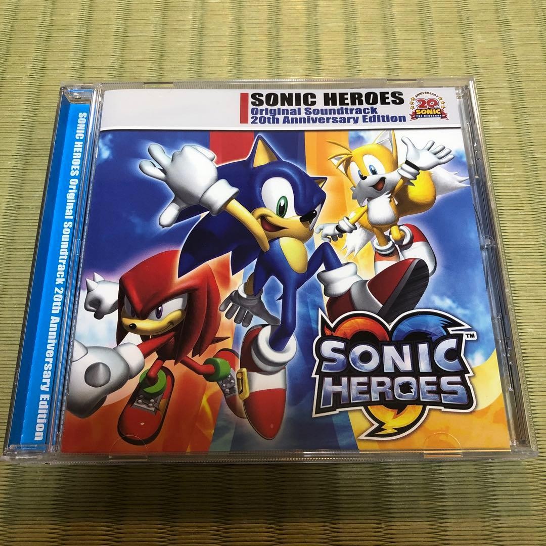 SONIC HEROES Original Soundtrack CD