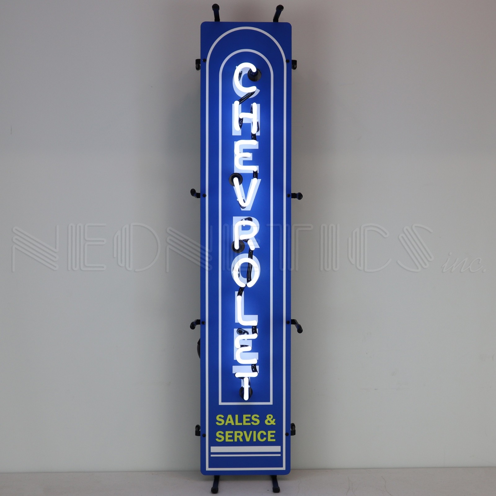 Chevrolet Chevy Vertical Neon Sign 34