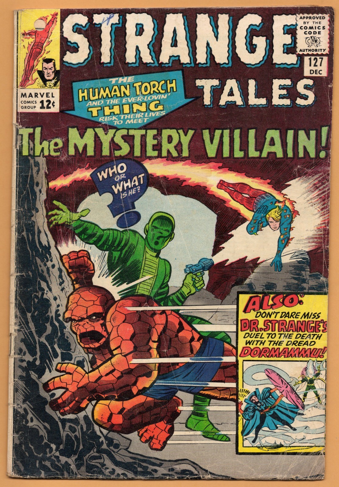 STRANGE TALES  # 127    4.0    VERY GOOD