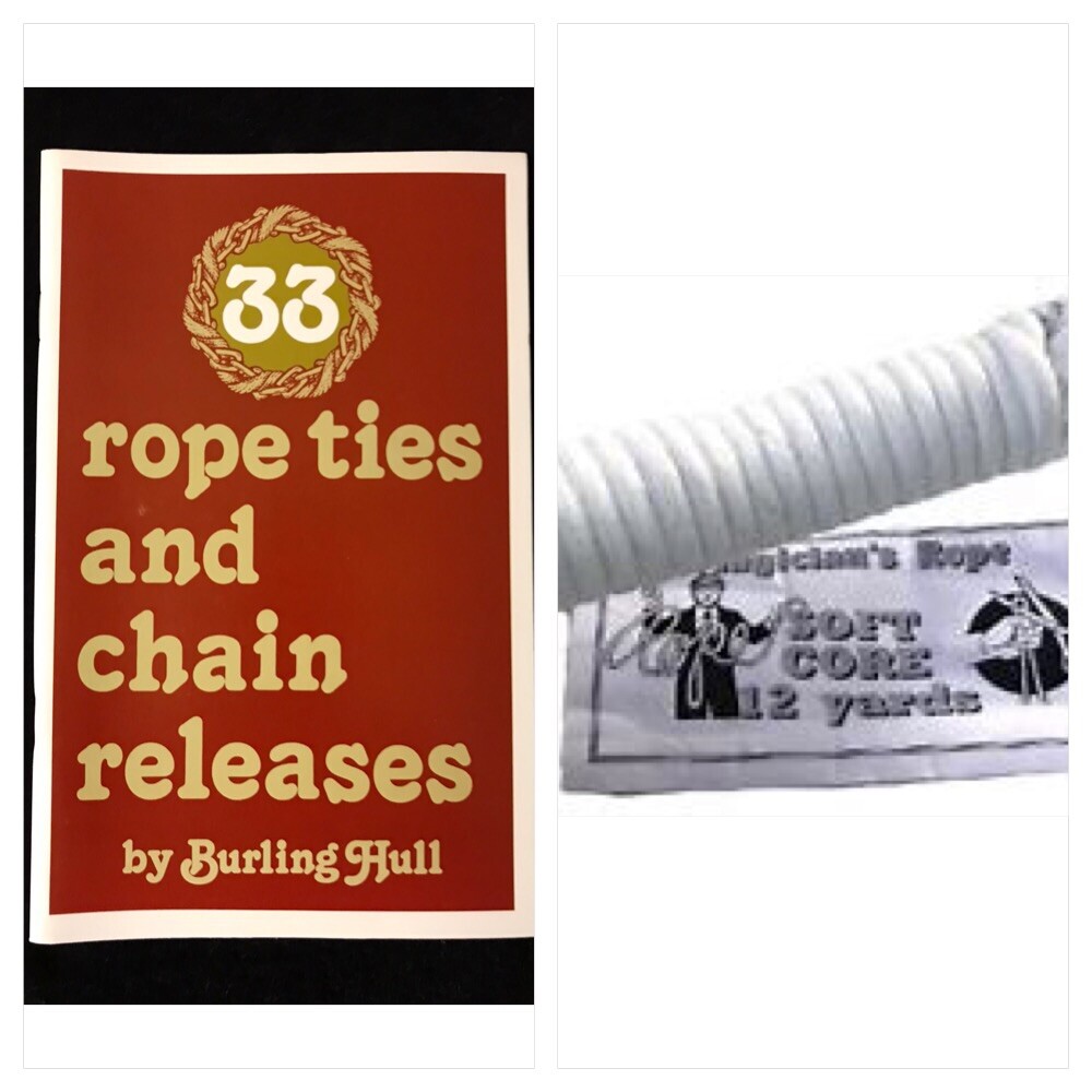 Magicians Soft Rope 36 feet, custom made for magic Pro quality & 33 Trick Book