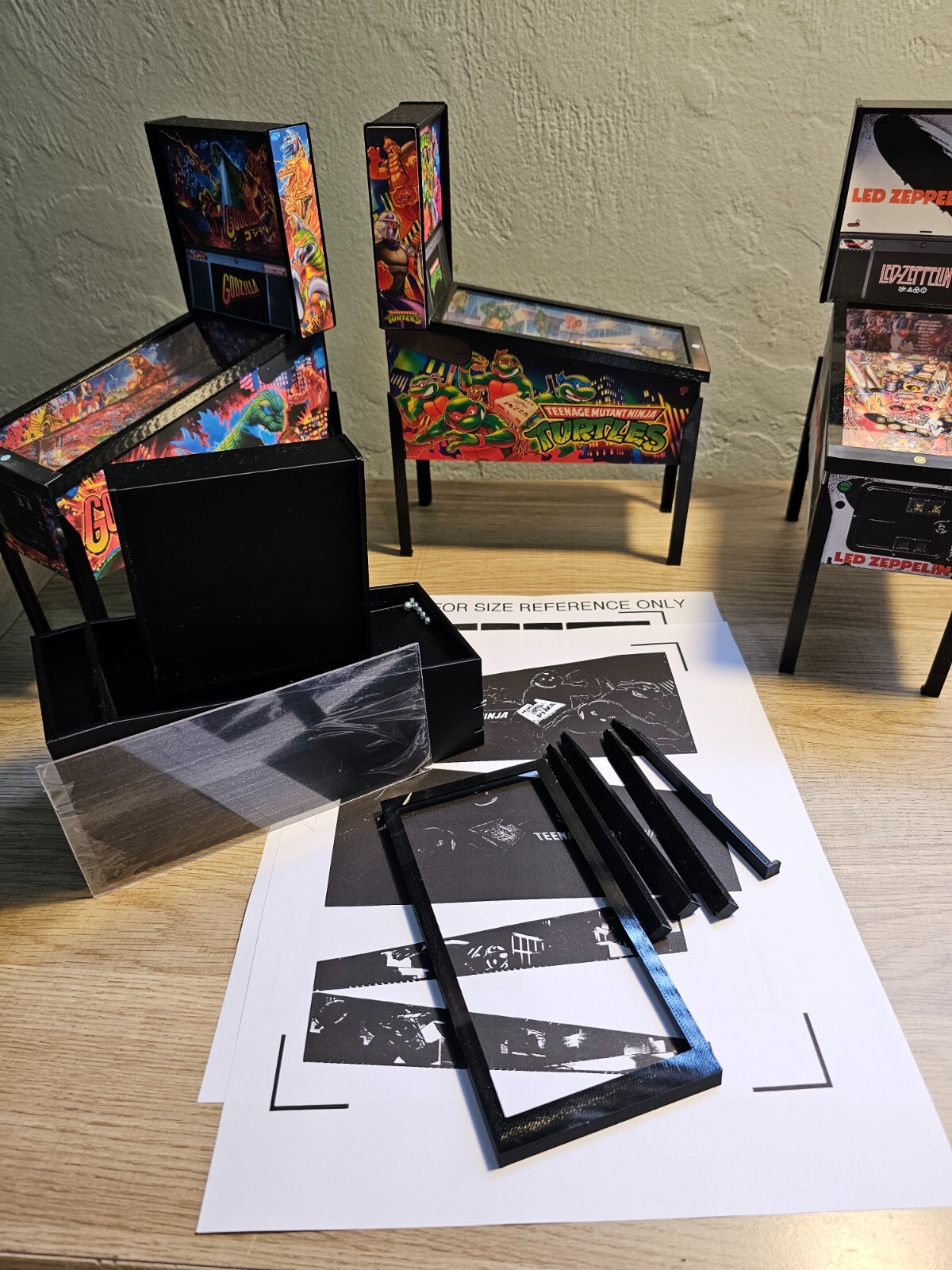 Large Stern 2016-NOW Pinball Machine DIY 1:8 Scale “Make Your Own” Model Kit