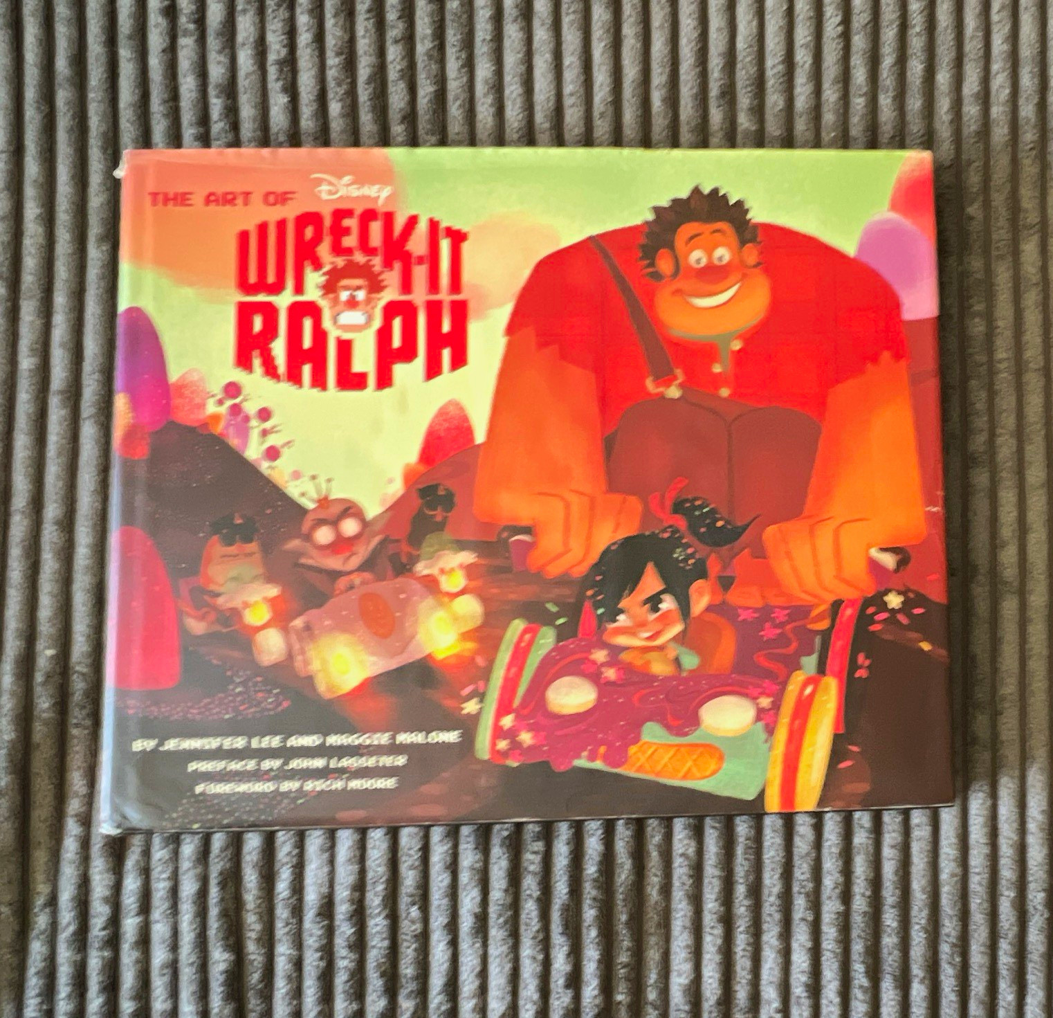 Disney Wreck-It Ralph The Art of the Movie Hardcover Book
