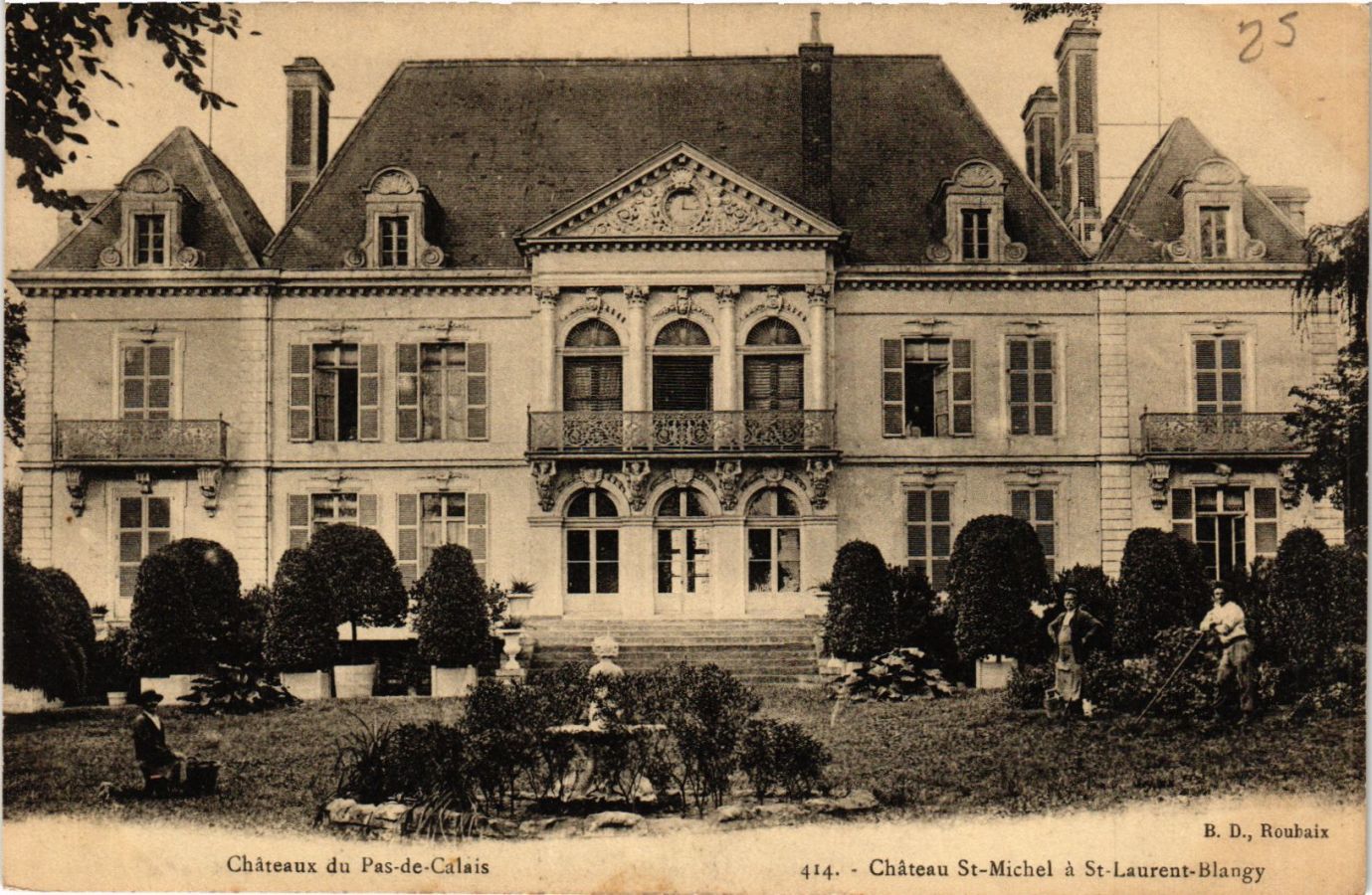 CPA AK Chateau St-MICHEL a St-LAURENT-BLAGNY (405398)