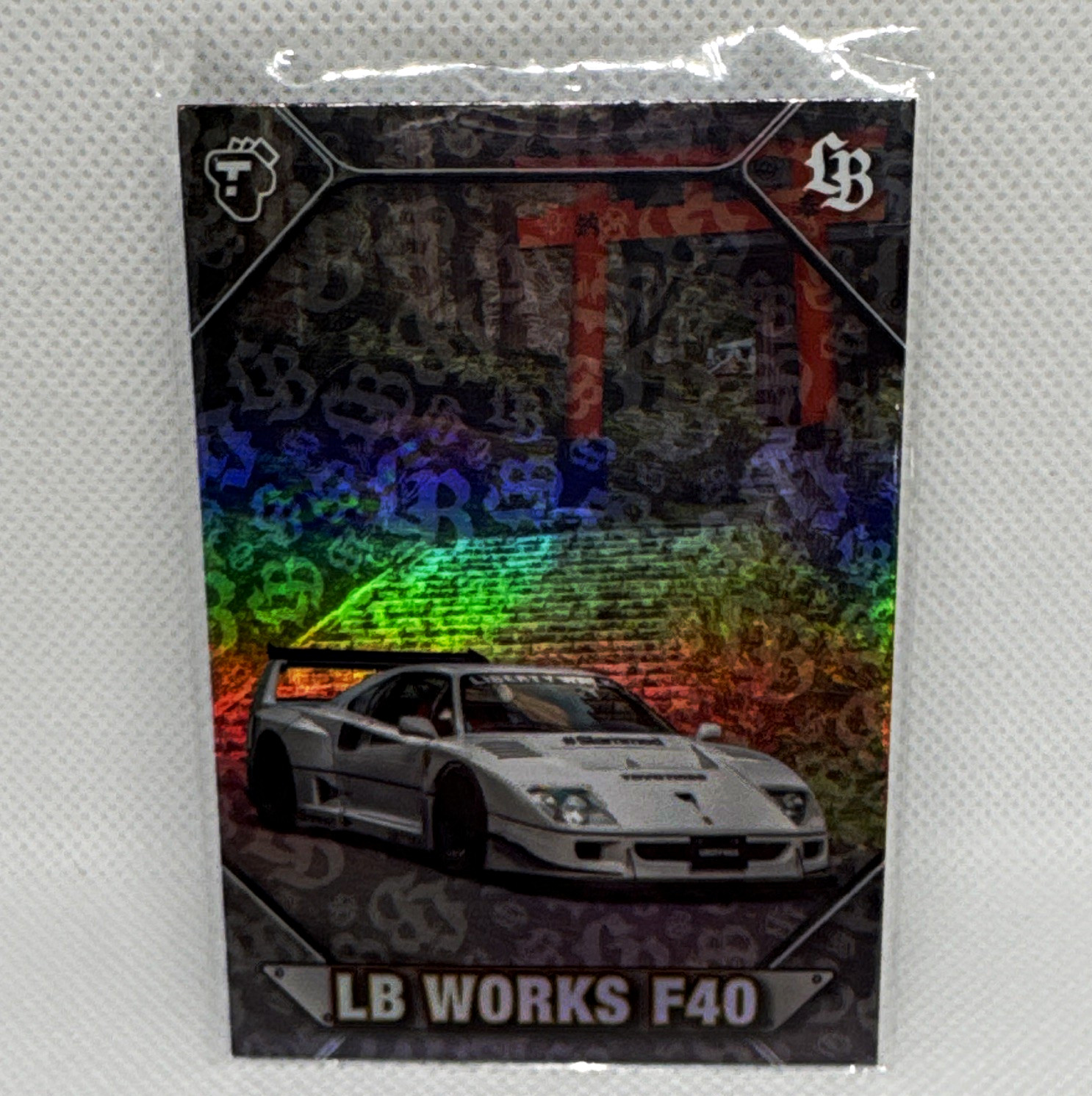 Tarmac Cards LB WORKS F40 Liberty Walk 2024 Limited 42/99 RARE Card