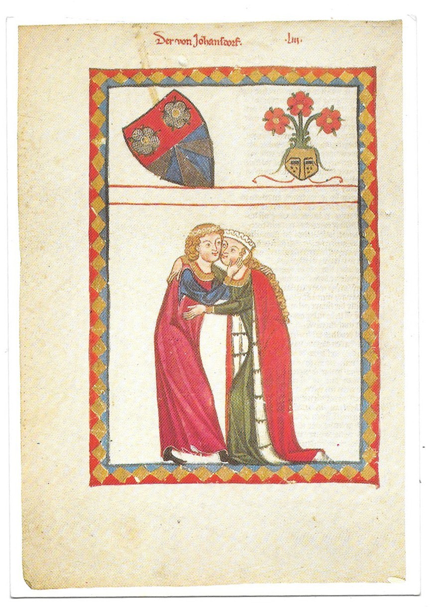 Medieval art Postcard ( 2 )