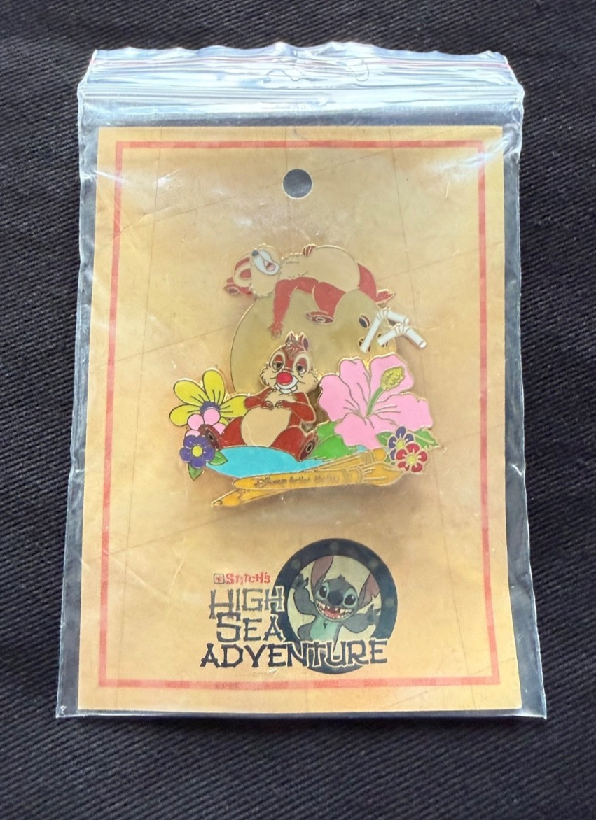Disney Cruise Line SIGNED by Alex Maher Chip n Dale Artist Choice LE 500 NIB