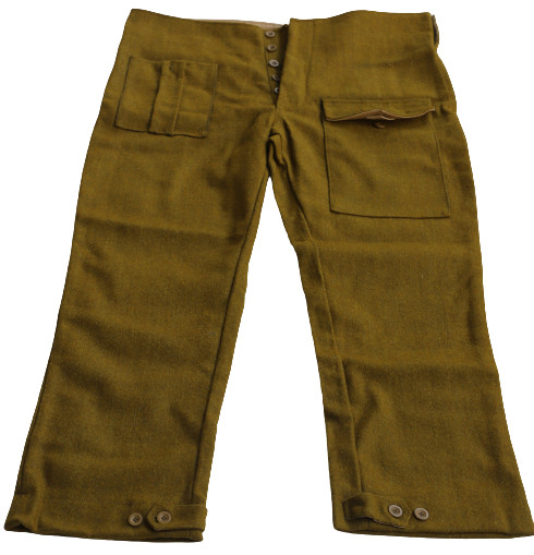 British 37 Pattern Trousers Battle Uniform Reproduction -Khaki Color (44 Inches)