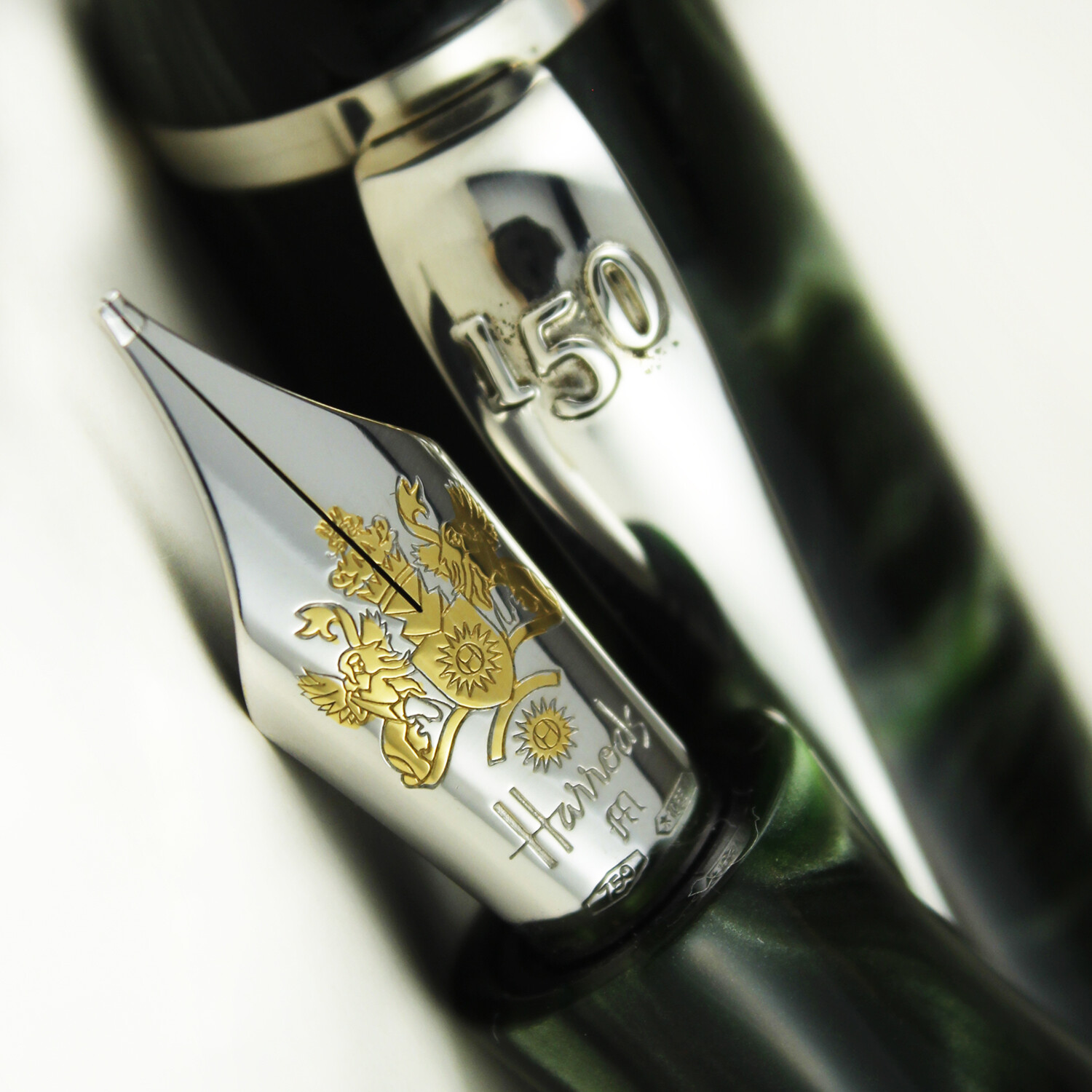 Montegrappa Harrods Knightsbridge Silver Limited Edition Fountain Pen - #013/500