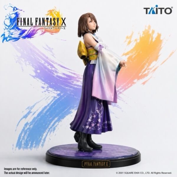 🇯🇵 Final Fantasy X Yuna AM Scale Figure FFX Taito Prize Genuine Japan