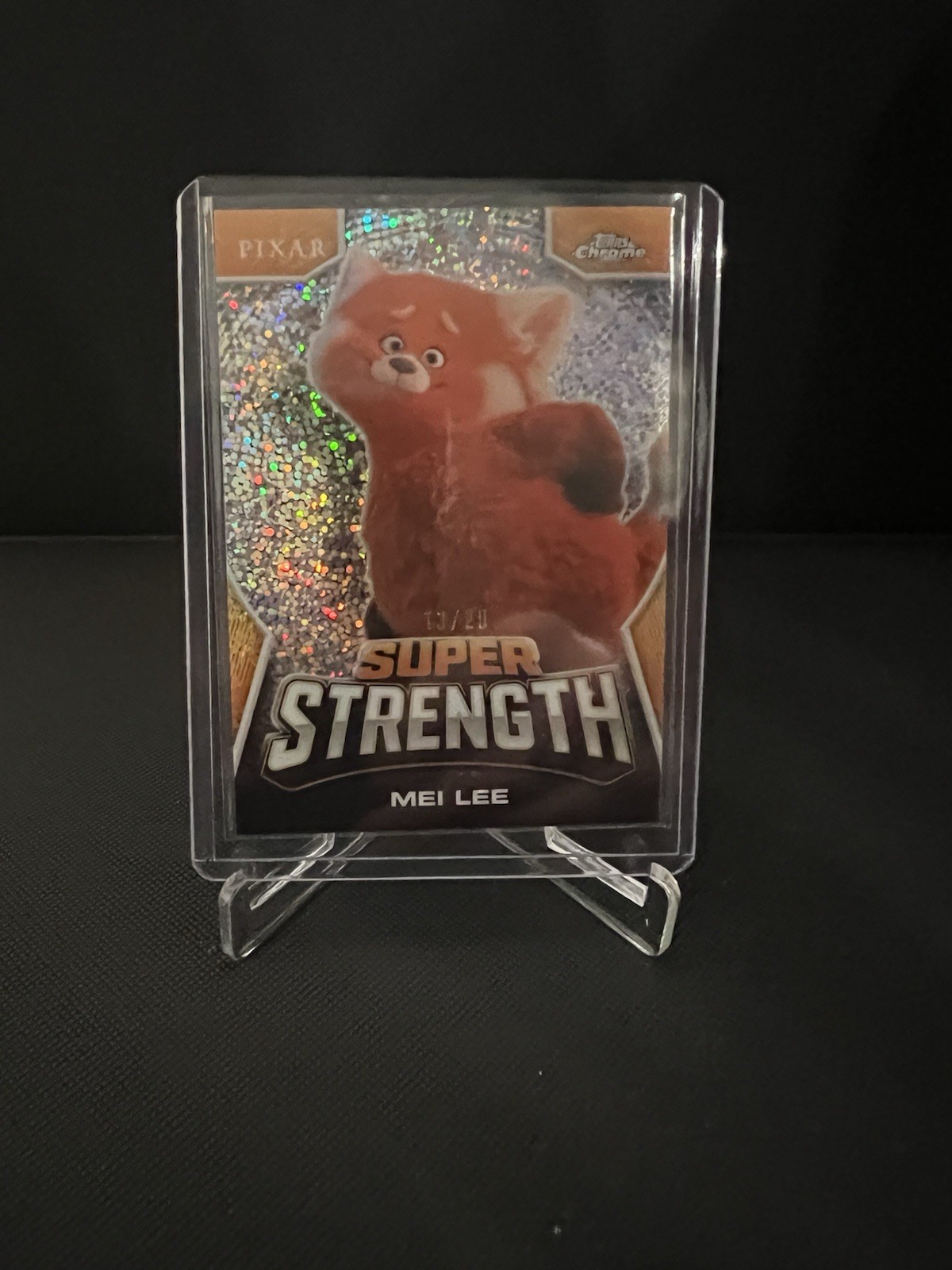 Topps Chrome Disney Super Strength ST-3 Mei Lee Turning Red 🔥13/20🔥