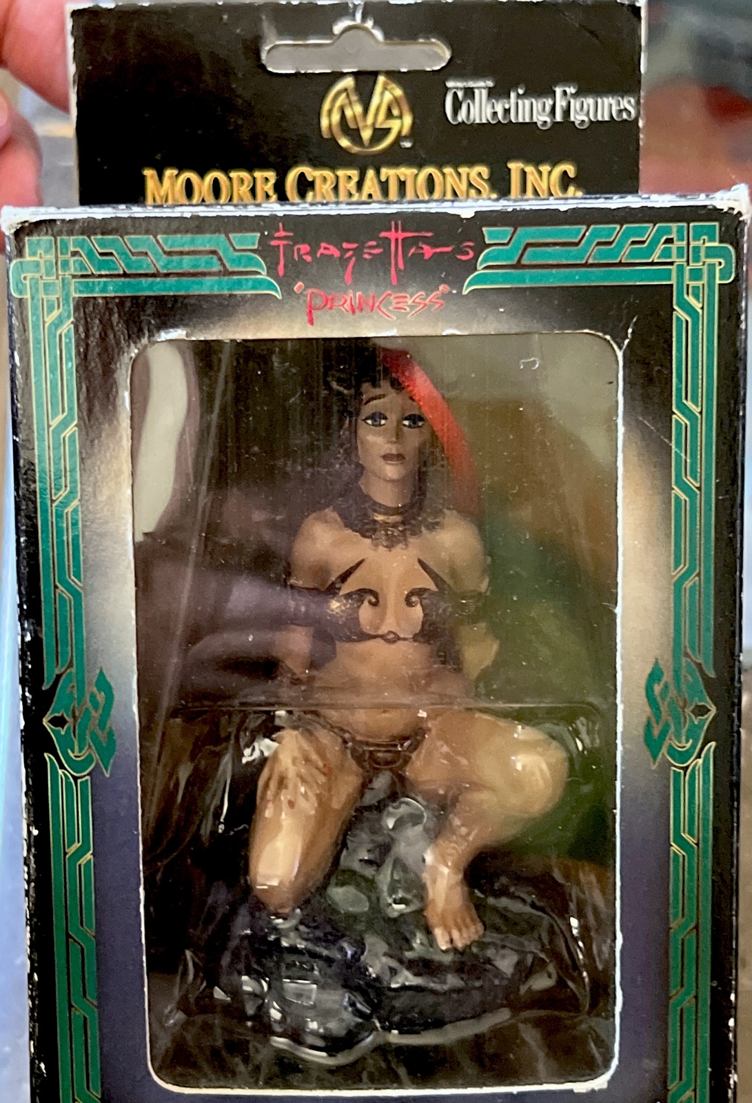 1997 Moore Creations FRAZETTA  Princess L.E. #858/3000 Porcelain Ornament Box 😎