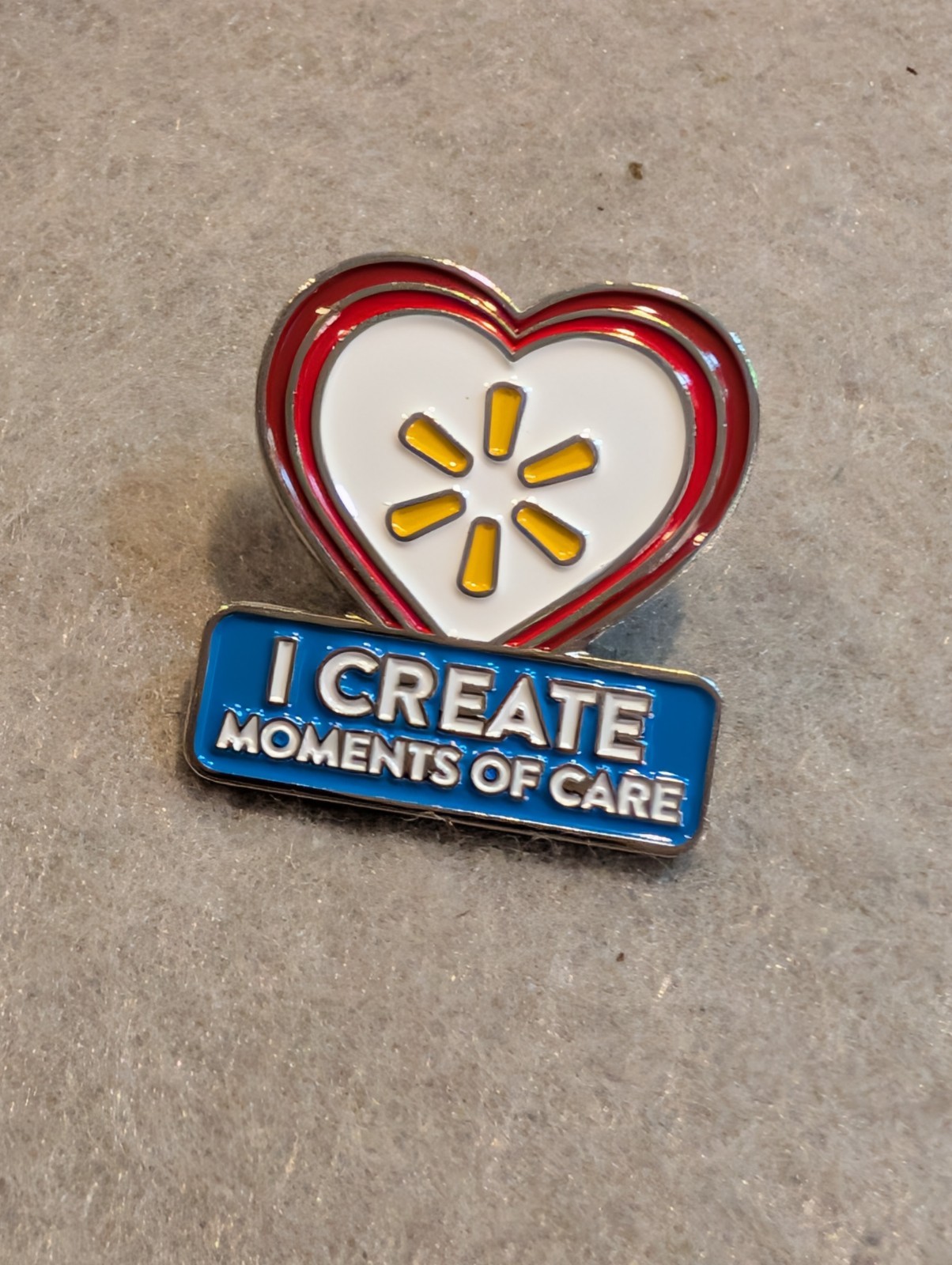 Moments Of Care Walmart Award Lapel Pins