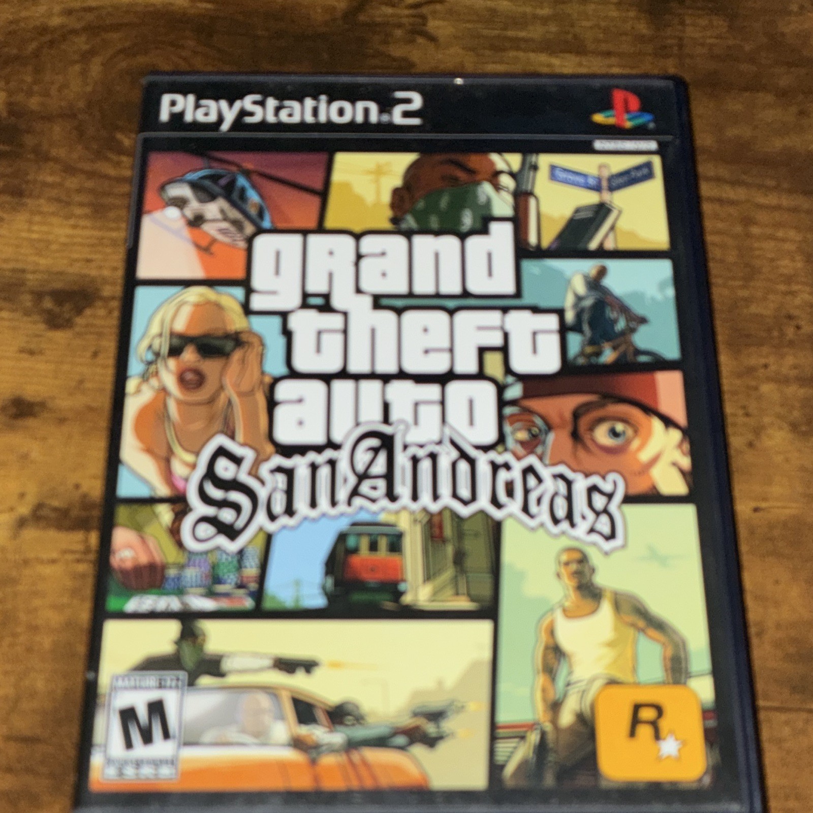 Rockstar Games Grand Theft Auto: San Andreas Sony PlayStation 2 CIB