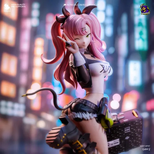 1:8 Nicole Demara Zenless Zone Zero Fan Art UNPAINTED Resin Garage Kit