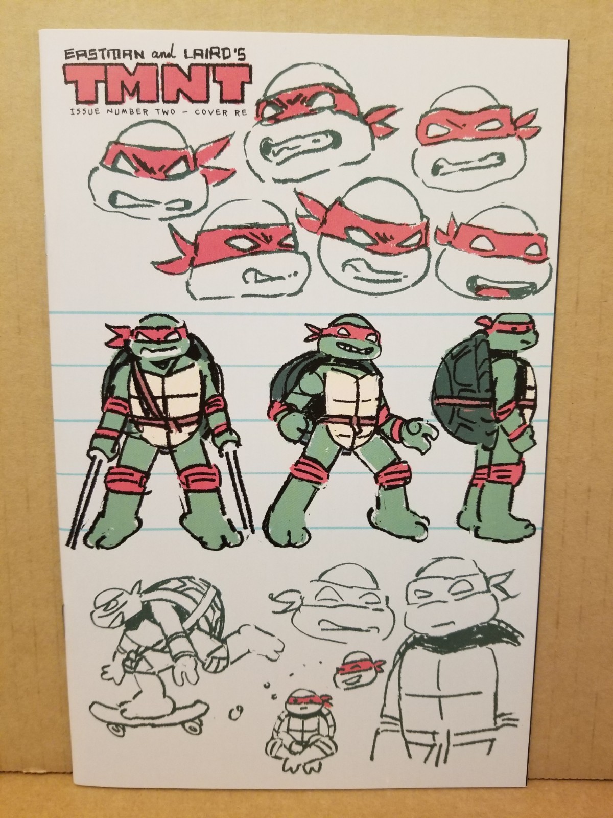 TEENAGE MUTANT NINJA TURTLES #2 SDCC 2024 BRYAN LEE O\'MALLEY VARIANT NM- IDW
