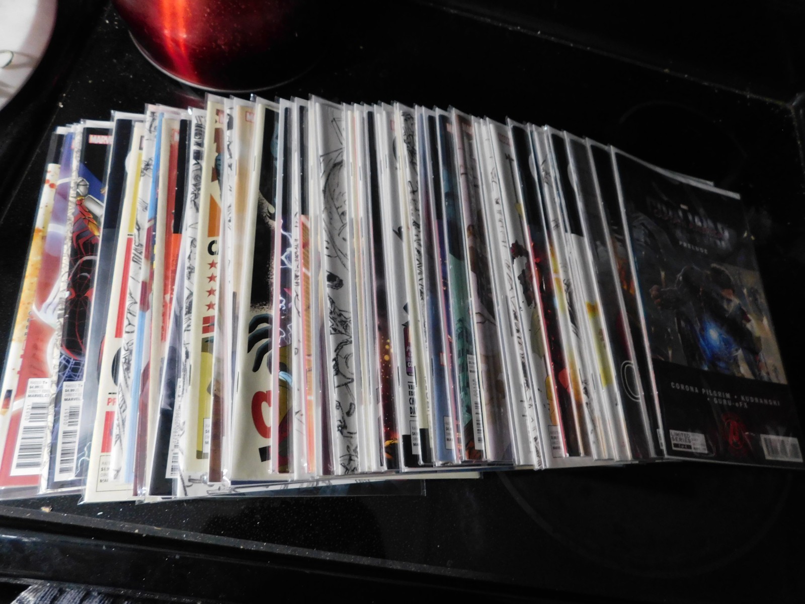 Marvel Comic Book Huge Lot 75 Issues NM+ Civil War II Avengers Doom Cable Hulk