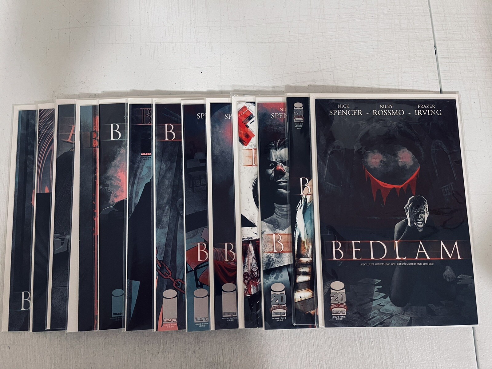 Bedlam #1-11 1 2 3 4 5 6 7 8 9 10 11 Set Nick Spencer Riley Rossmo Image Comics