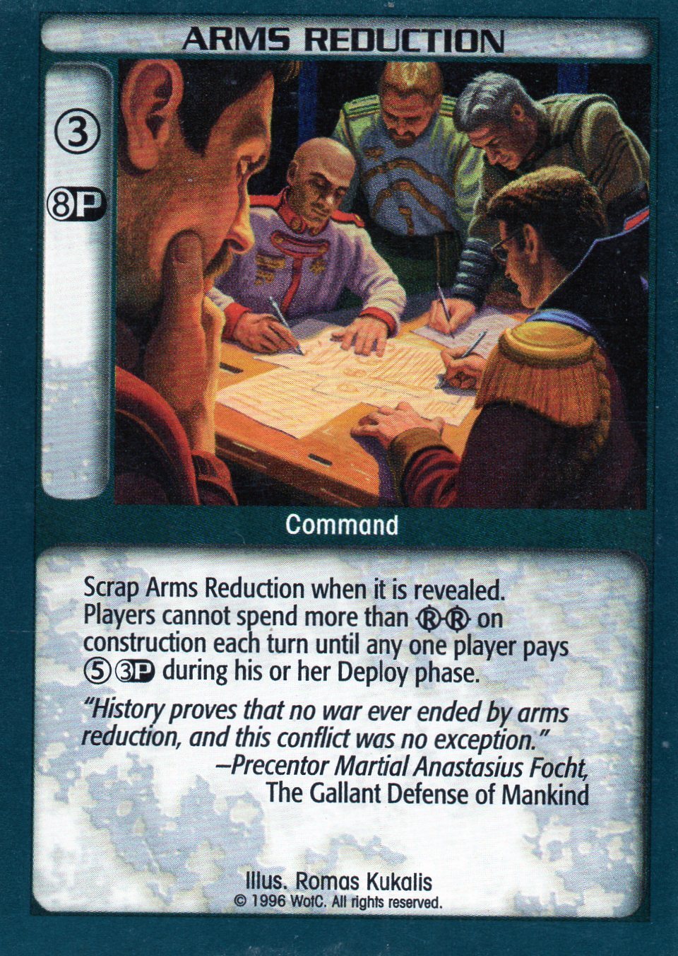 Battletech Individual Trading Cards --Unlimited (Green boarder) - Arsenal & STAR