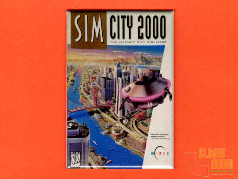 Sim City 2000 cover art 2x3