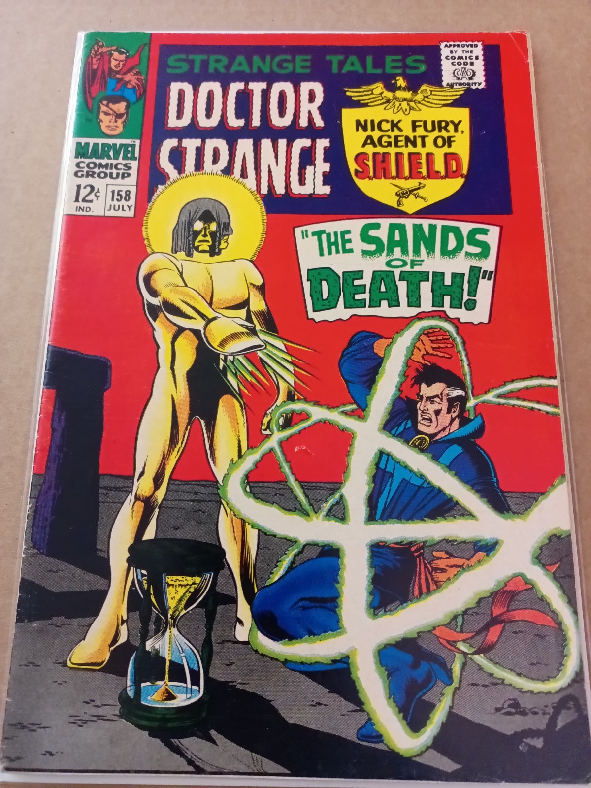 Strange Tales #158 (1967) 1st full appearance of Living Tribunal L@@K