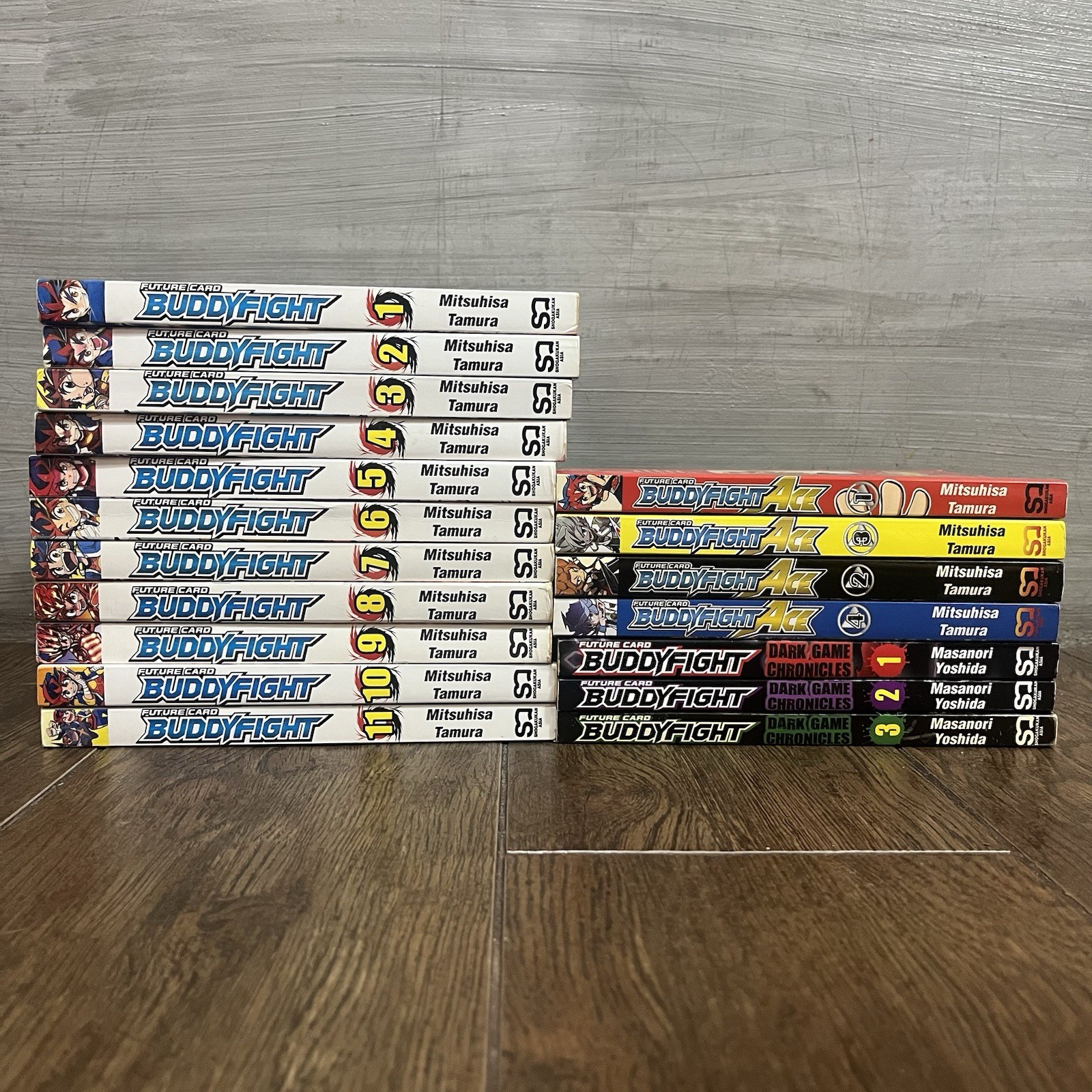 Future Card Buddyfight Manga ENGLISH Complete Set 18 Books Shogakugan Asia