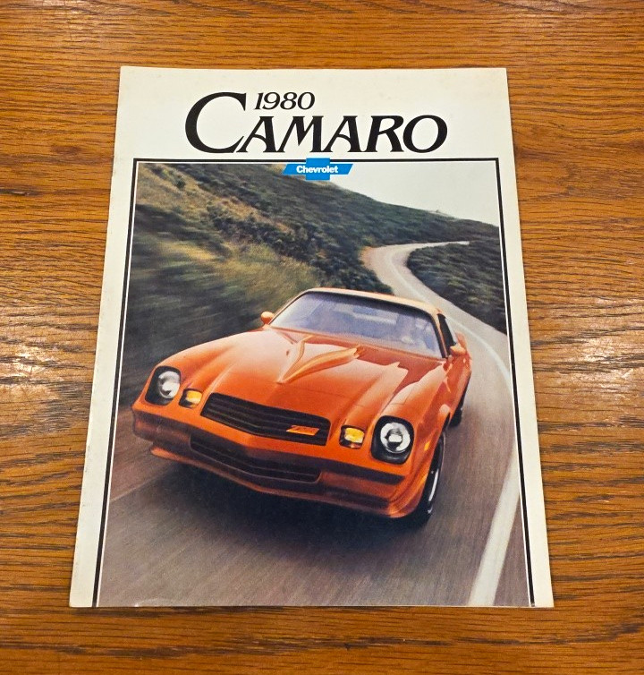 Chevrolet Camaro 1980 Sales Brochure/Catalog Page - Chevrolet Brochure