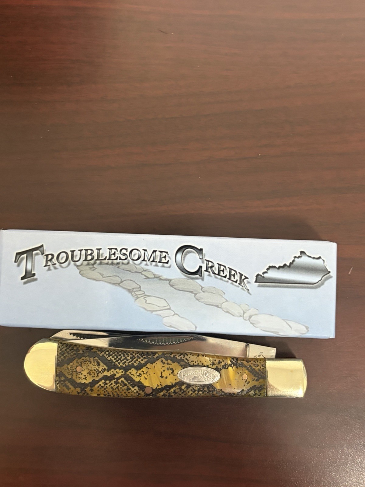 Troublesome Creek Trapper Style Pocket Knife