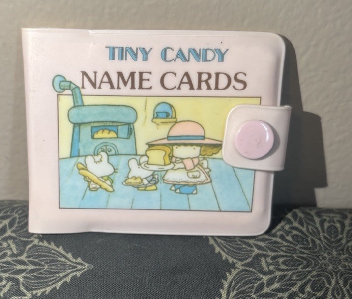 Vintage Victoria Fancy Gakken Tiny Candy Name Cards Set Made In Japan Kawaii 