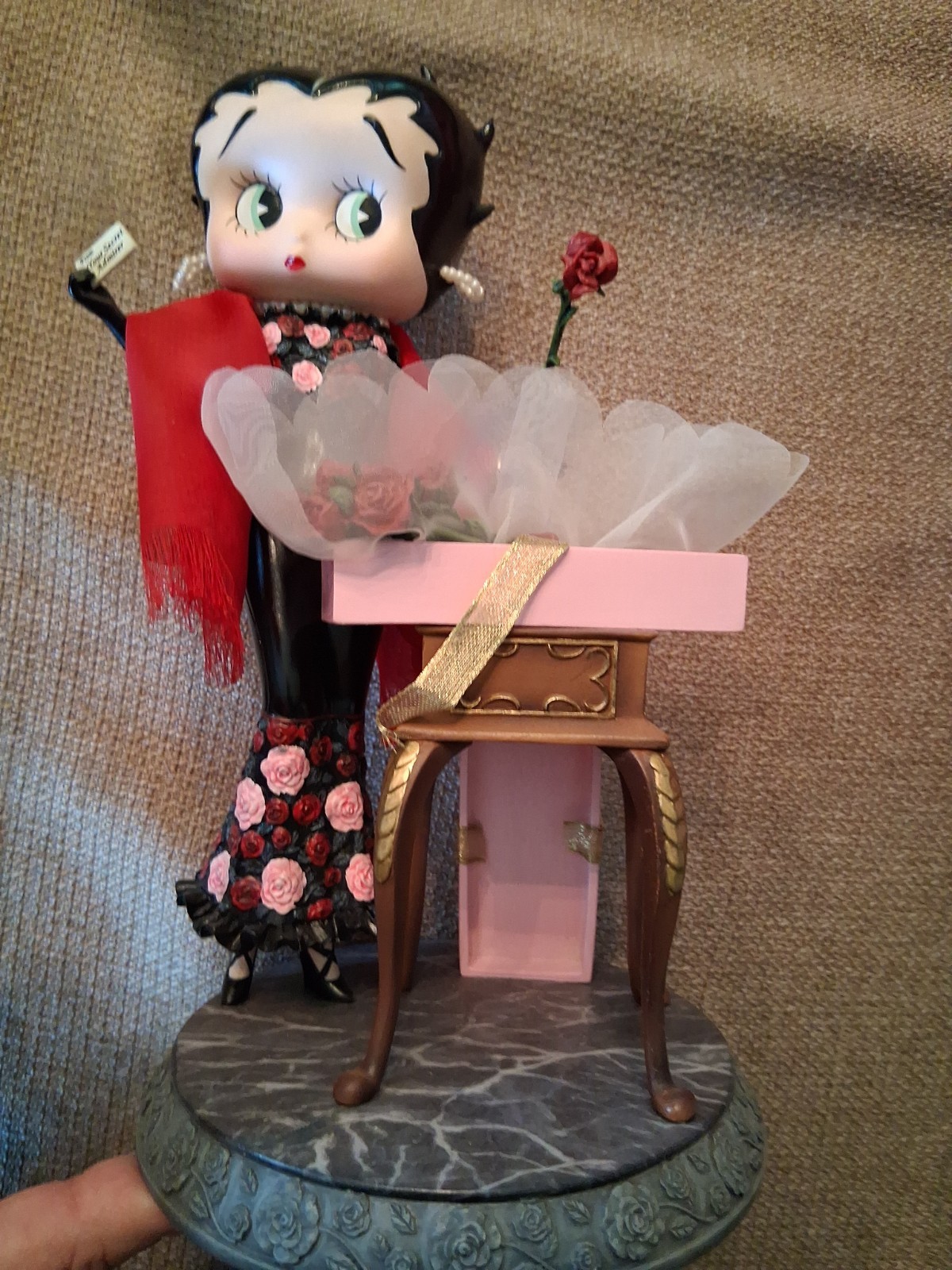 Danbury Mint Betty Boop Thinking of You Figurine Limited Edition