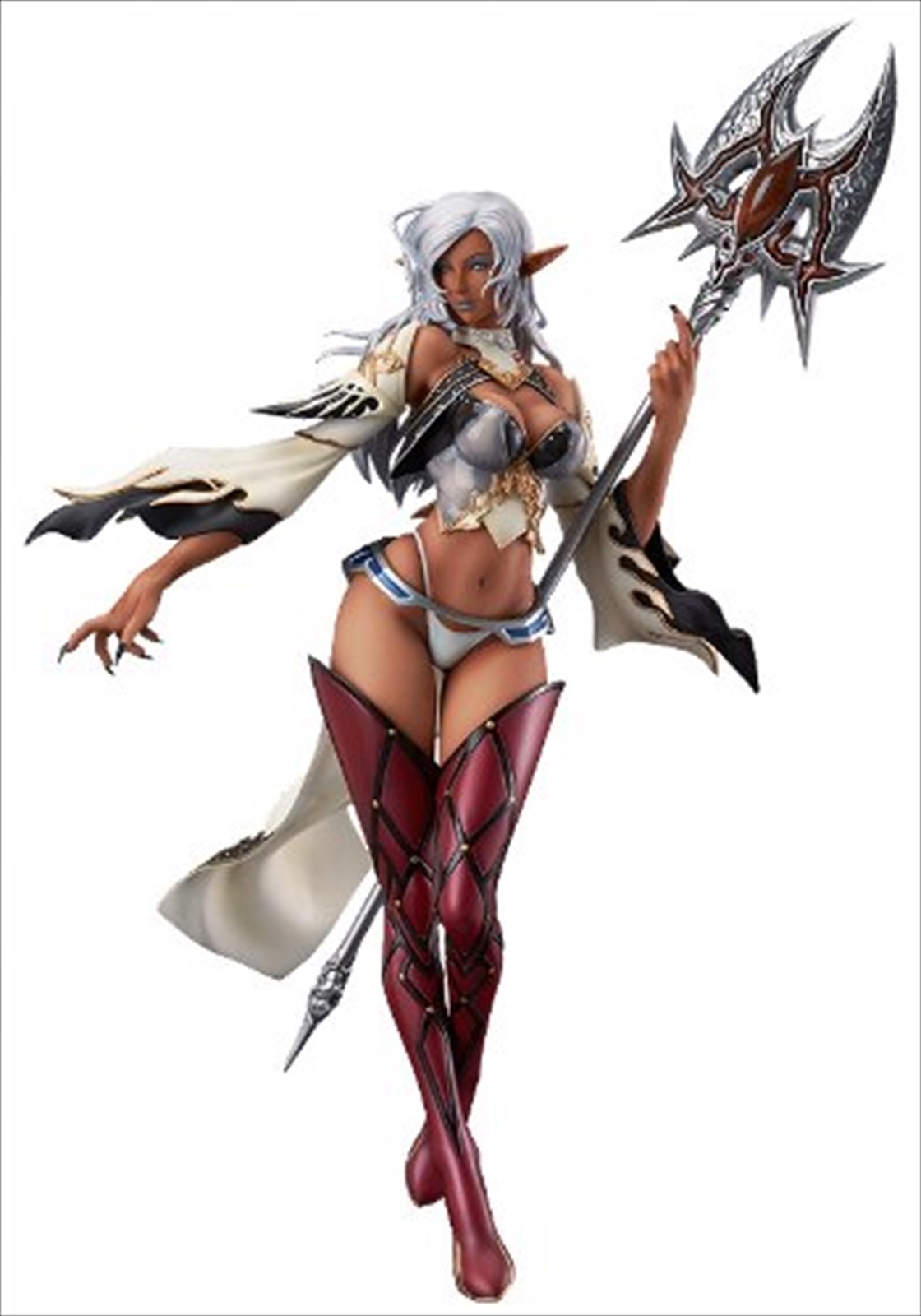 Lineage 2 Dark Elf Brown Skin ver. 1/7 PVC Figure Max Factory Japan MEW