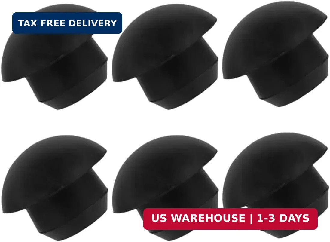6PCS 8mm Flat-Head Hydraulic Bottle Jack Floor Jack Oil Filler Plug | Rubber Hyd