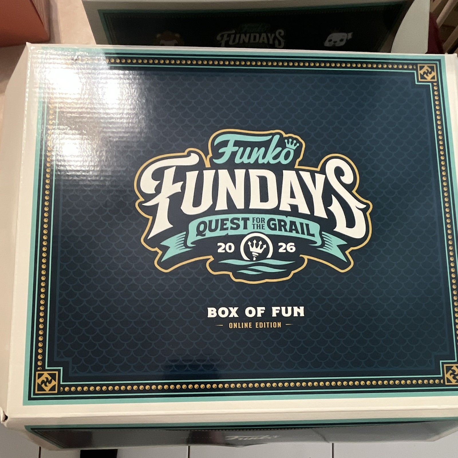 Funko Fundays Quest for the Grail 2026 Online Box of Fun Mixed Lot Freddy