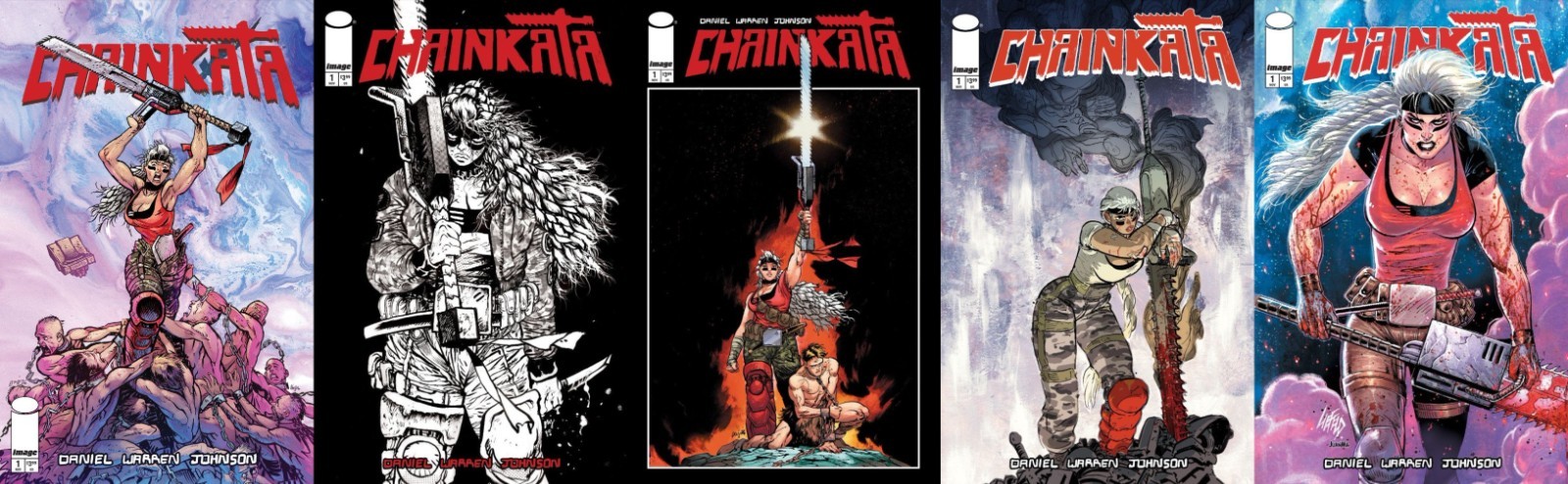 CHAINKATA #1 (5 VARIANT COVER BOOK SET) - PRESALE 11/18/26