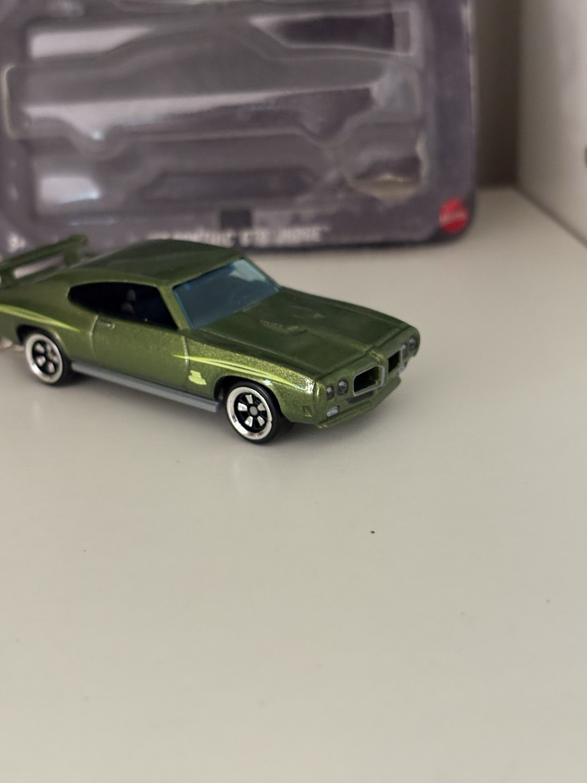 1970 Pontiac GTO Judge Keychain Green Hot Wheels Matchbox Keyfob Keyring