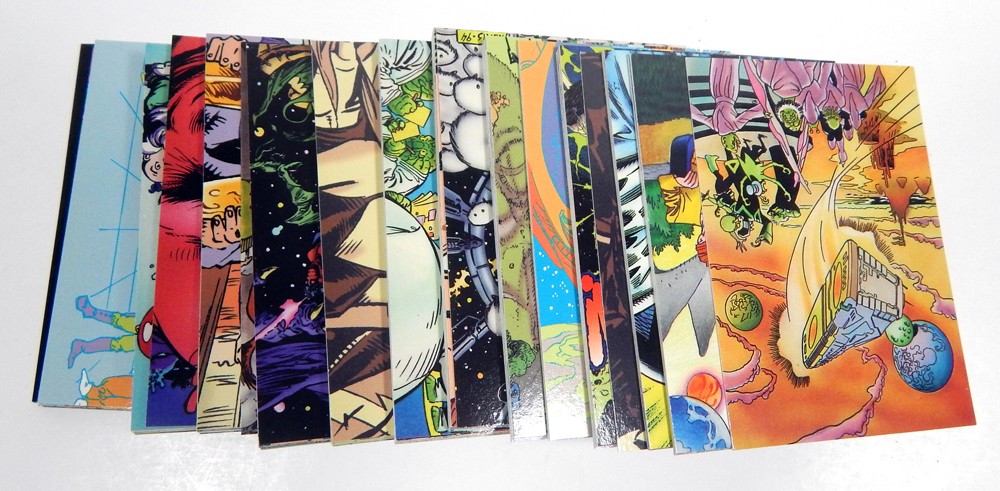 1994 Cardz Douglas Adams Hitchhiker's Guide to the Galaxy Set (100) Nm/Mt